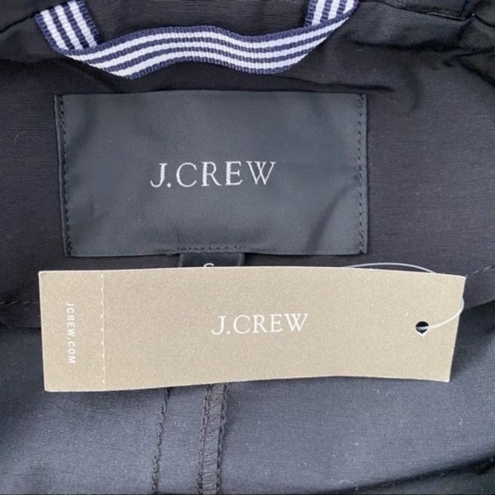 J. Crew trench coat size Medium - Picture 9 of 13